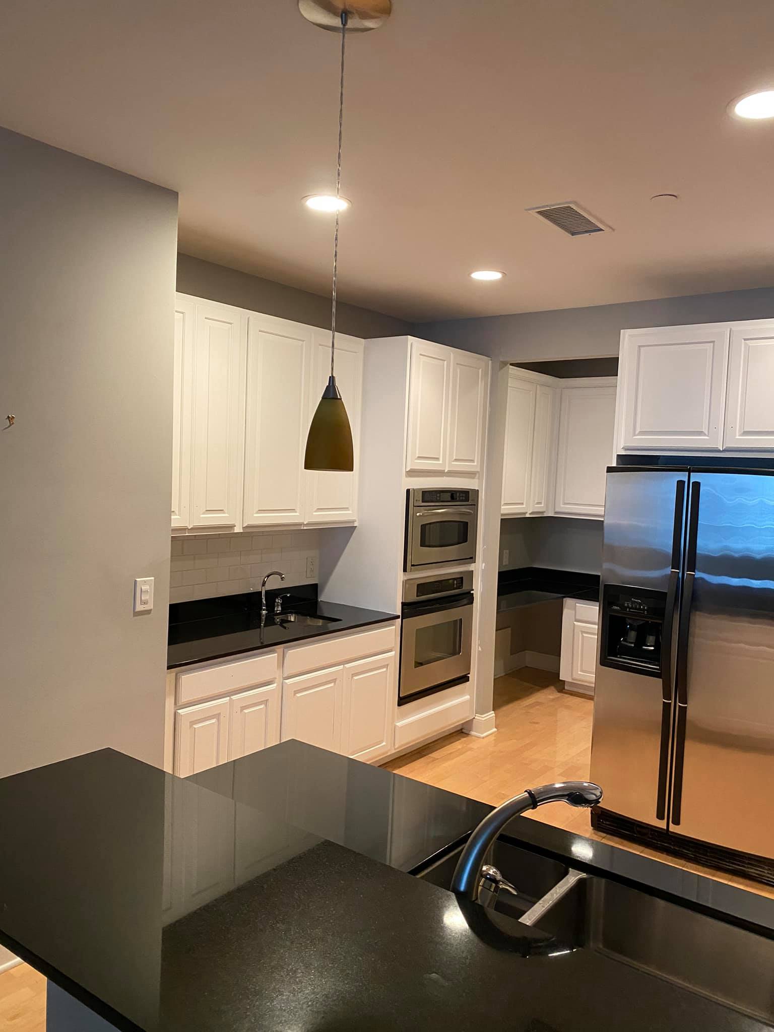 Kitchen remodel before and after