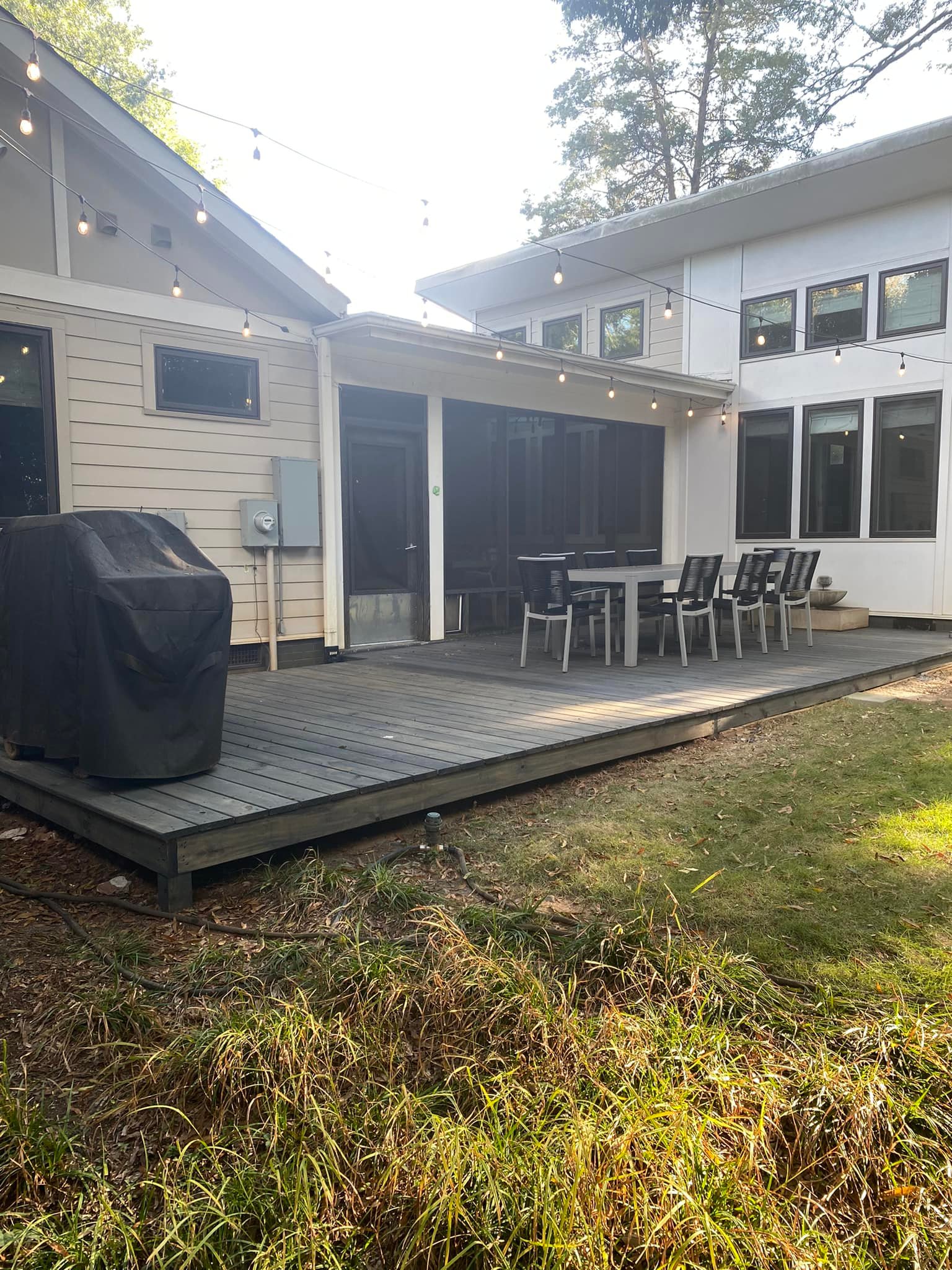 Full home construction before and after