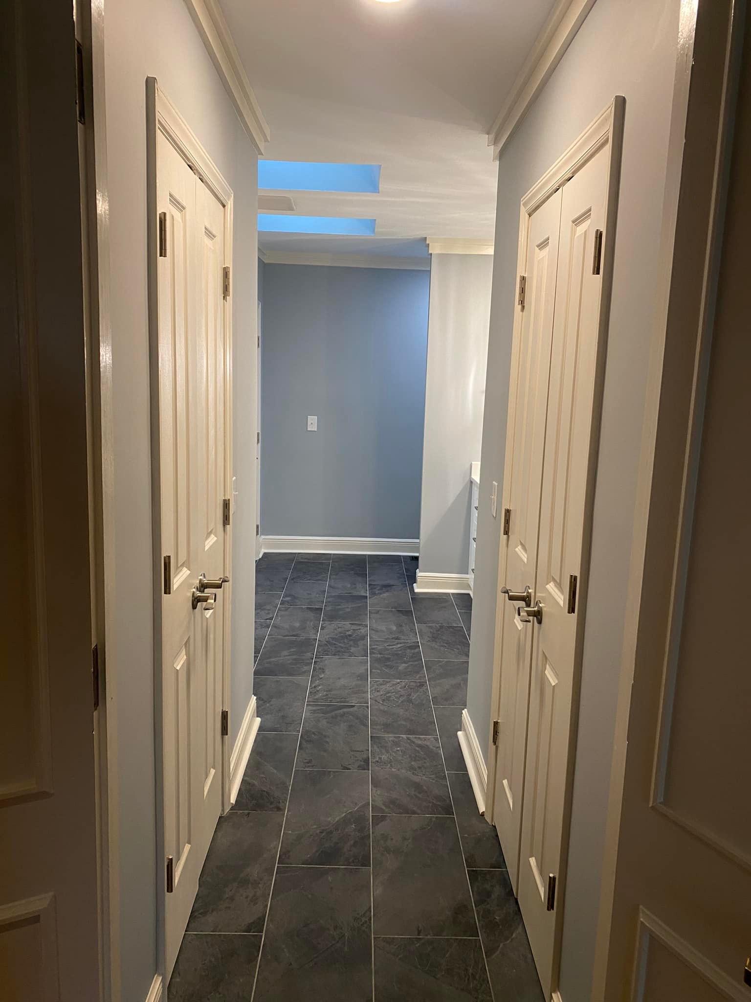 Flooring renovation before and after