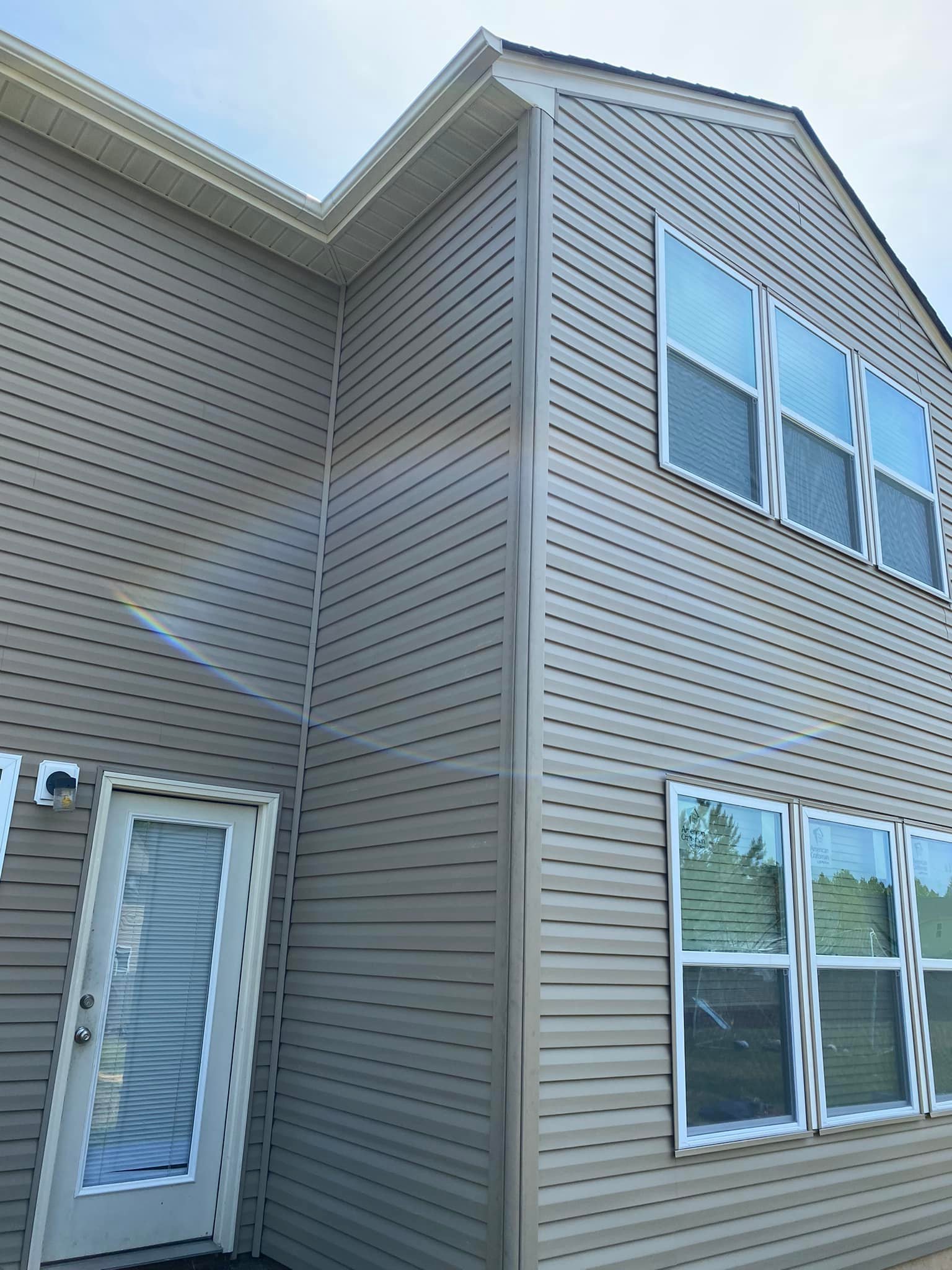 Fire damage repair before and after